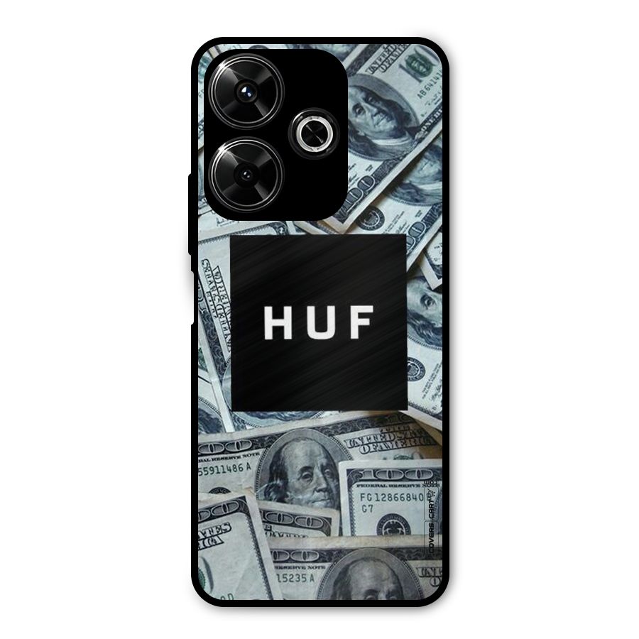 Money Life Metal Back Case for Redmi 13 5G