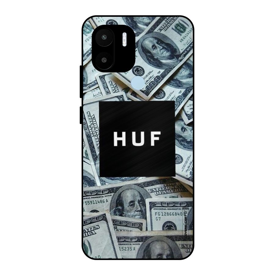 Money Life Metal Back Case for Redmi A2+