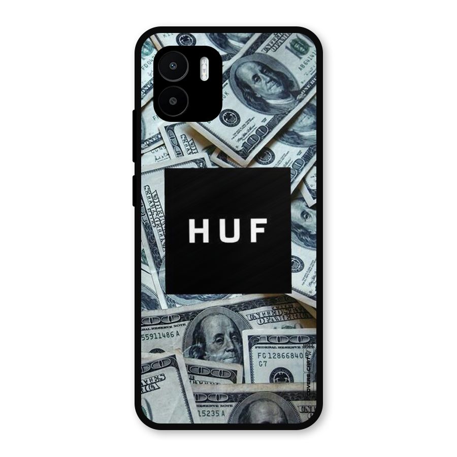 Money Life Metal Back Case for Redmi A2