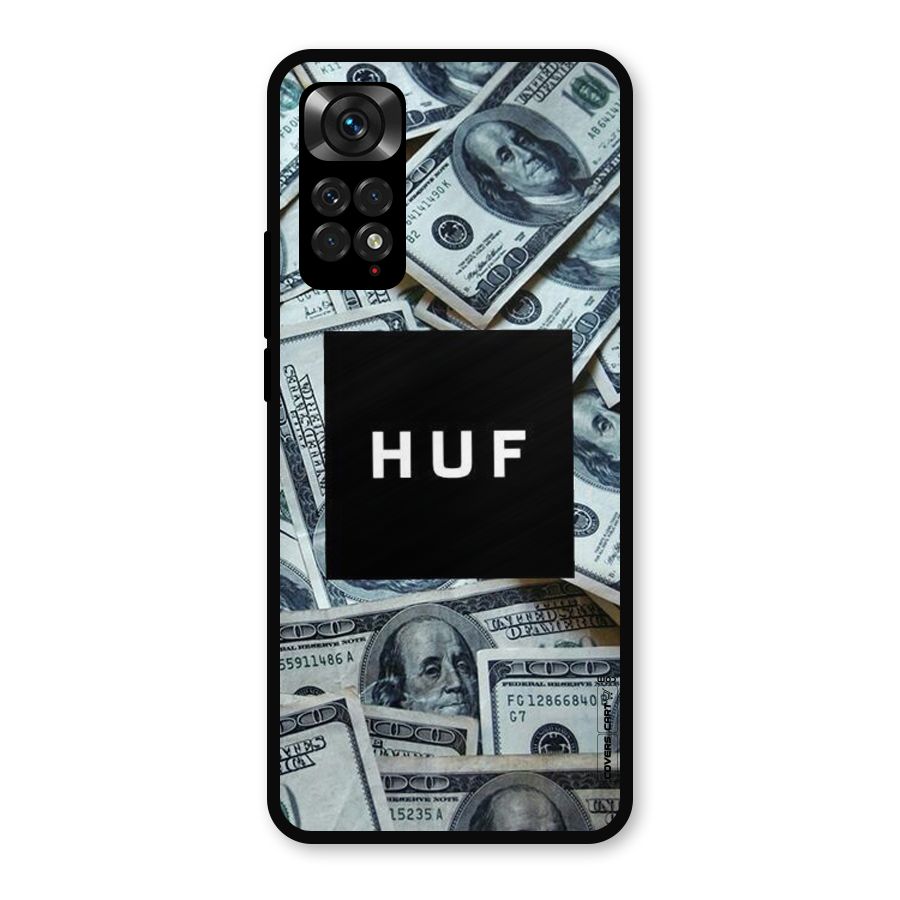Money Life Metal Back Case for Redmi Note 11s