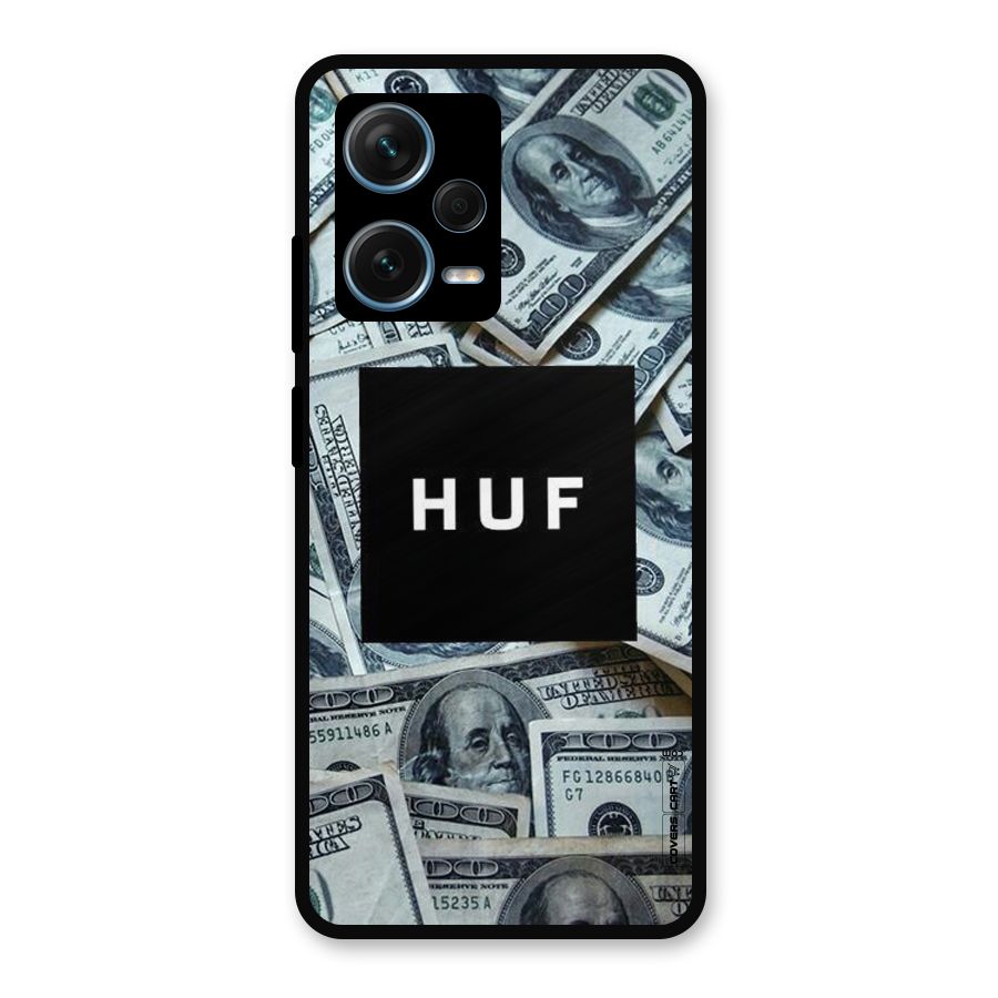 Money Life Metal Back Case for Redmi Note 12 Pro Plus 5G