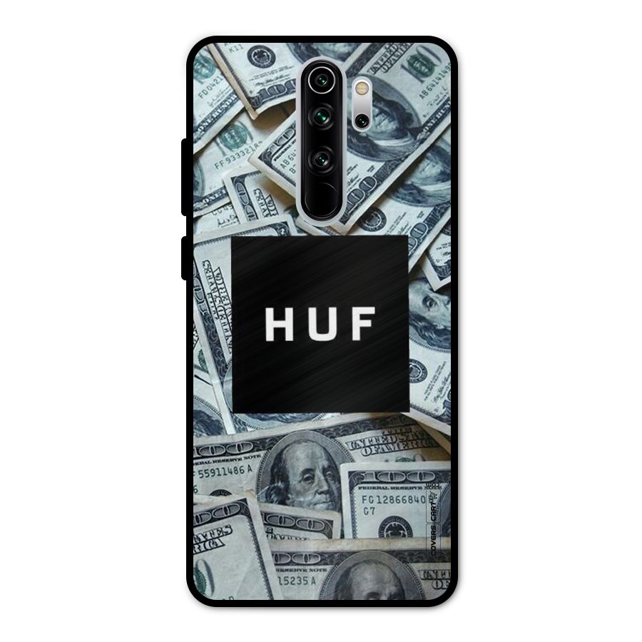 Money Life Metal Back Case for Redmi Note 8 Pro