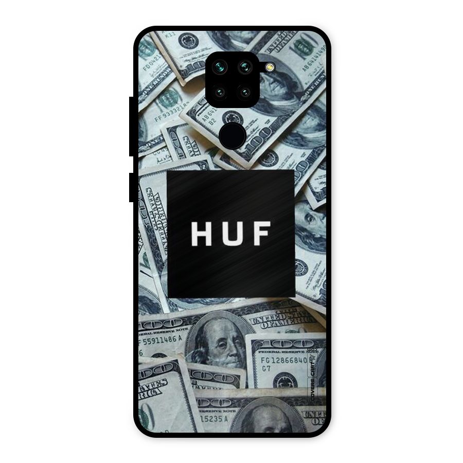 Money Life Metal Back Case for Redmi Note 9