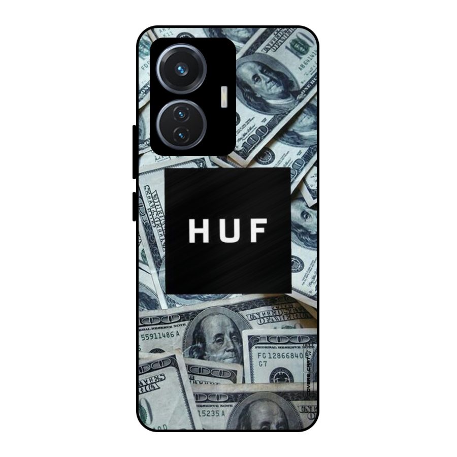 Money Life Metal Back Case for Vivo T1 44W