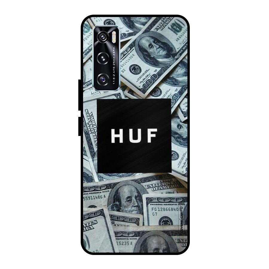 Money Life Metal Back Case for Vivo V20 SE