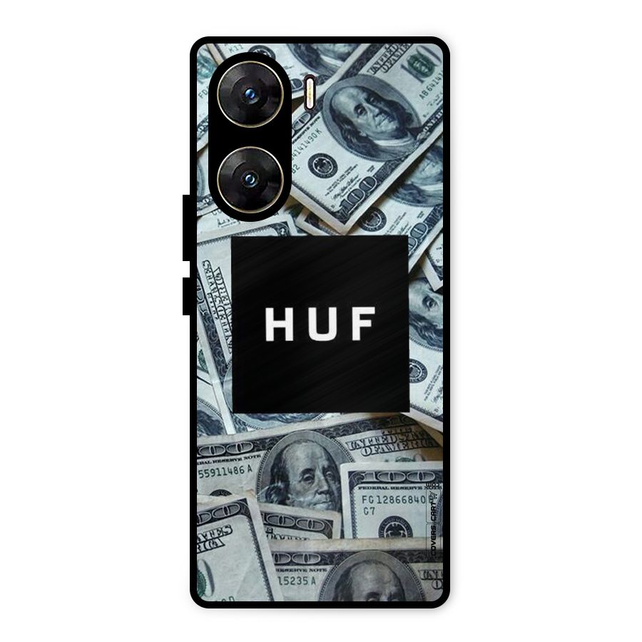 Money Life Metal Back Case for Vivo V29e