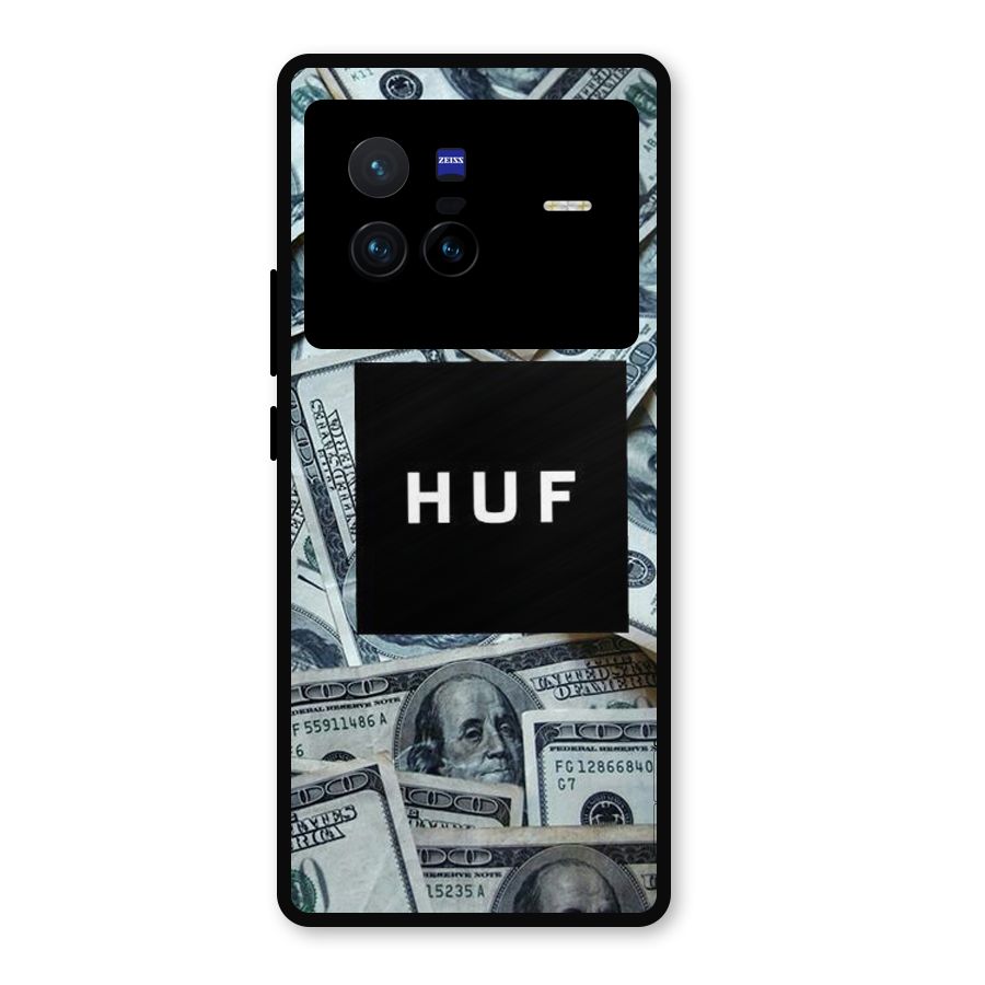 Money Life Metal Back Case for Vivo X80