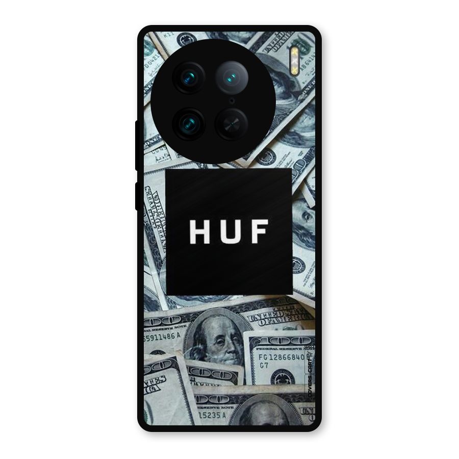Money Life Metal Back Case for Vivo X90 Pro