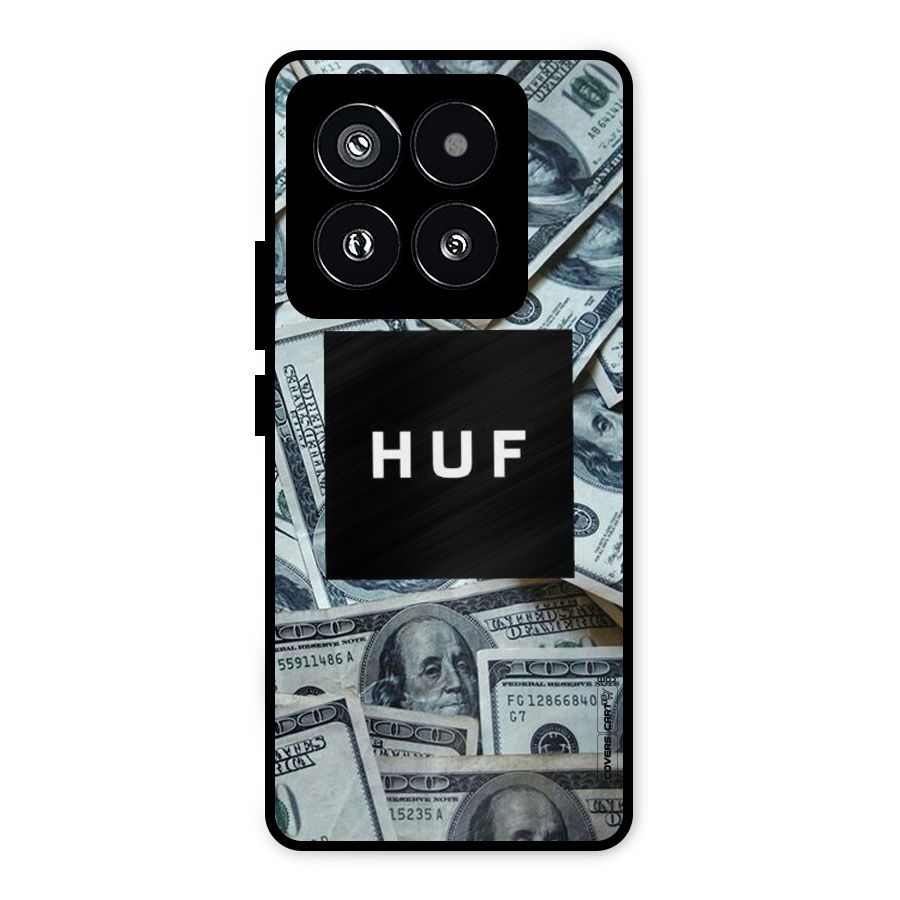 Money Life Metal Back Case for Xiaomi 14 Pro