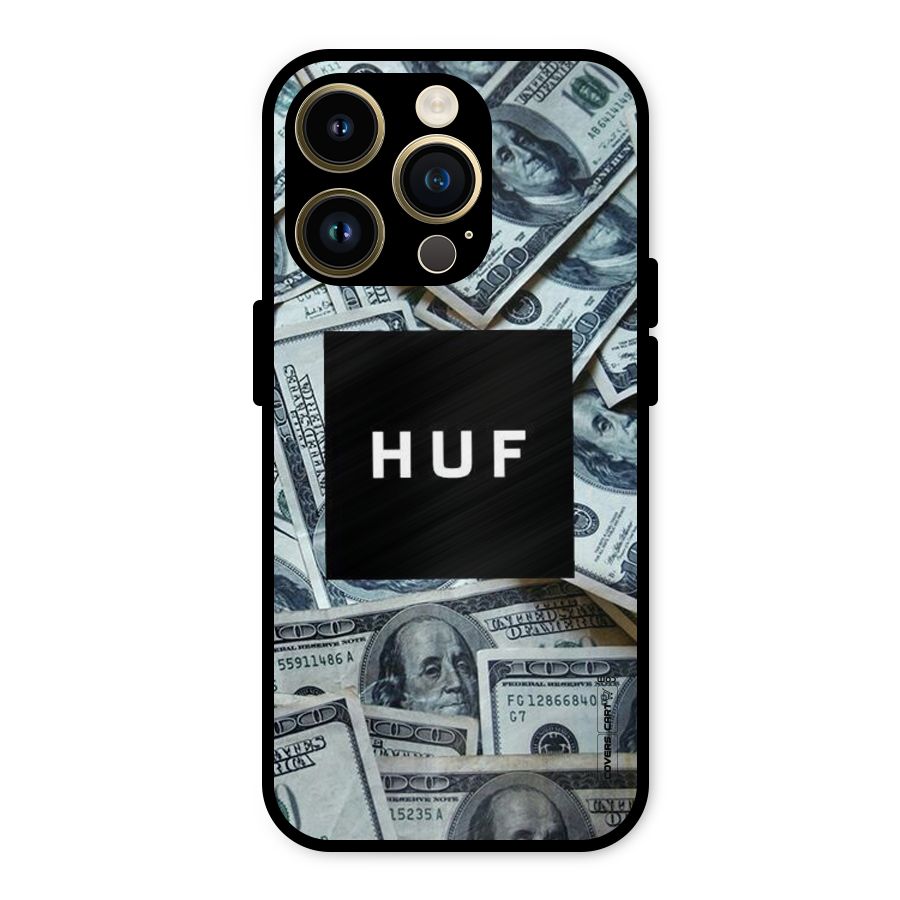 Money Life Metal Back Case for iPhone 14 Pro