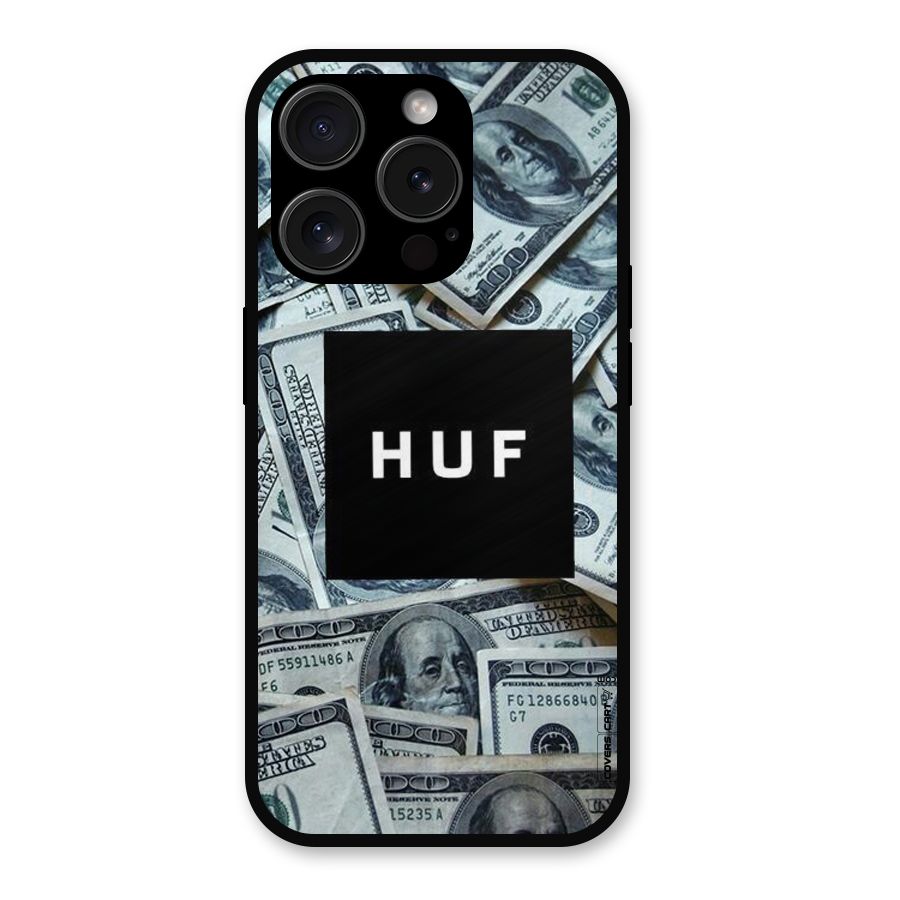 Money Life Metal Back Case for iPhone 15 Pro