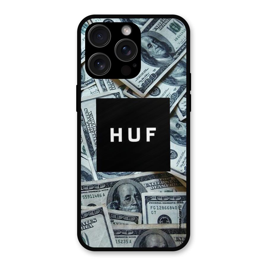 Money Life Metal Back Case for iPhone 15 Pro Max