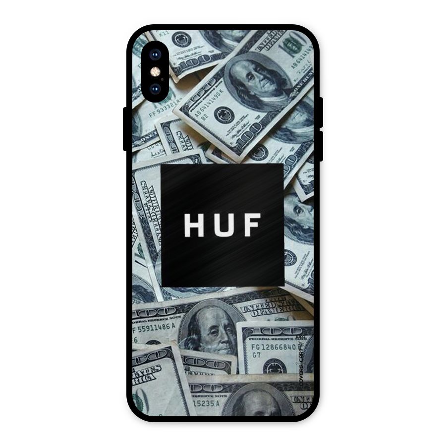 Money Life Metal Back Case for iPhone XS Max