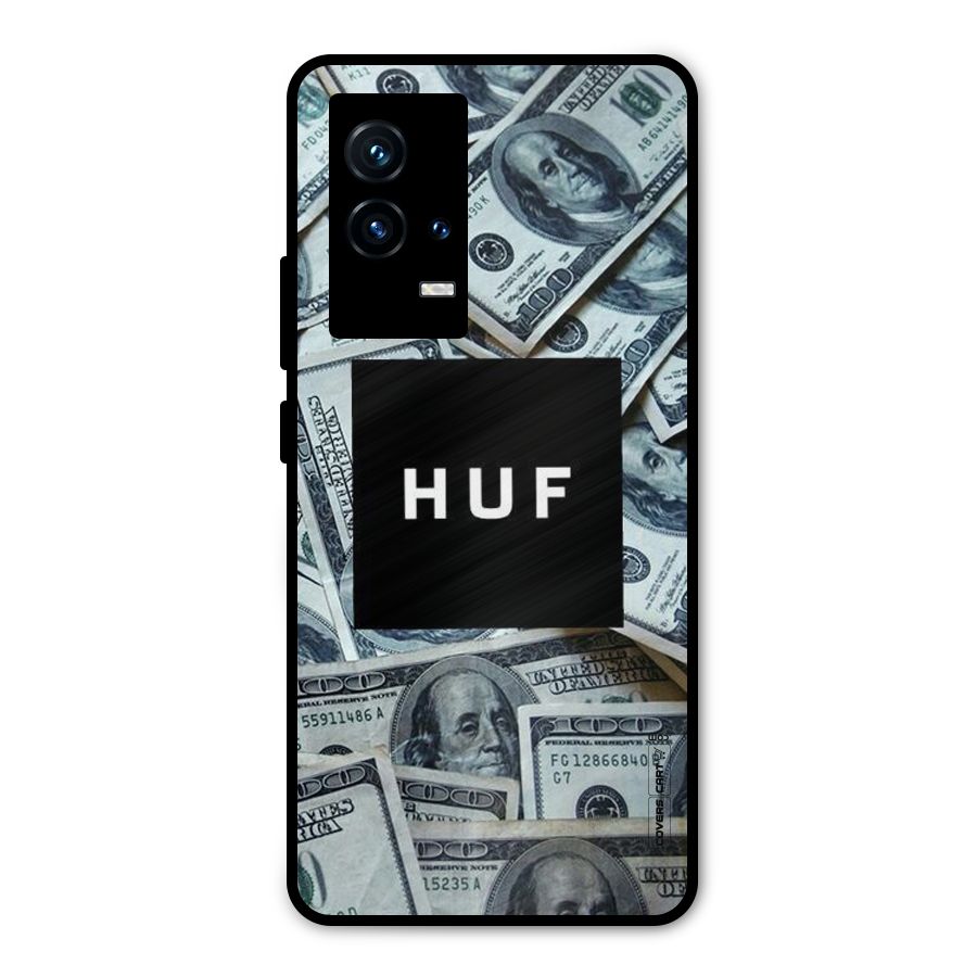 Money Life Metal Back Case for iQOO 9 5G