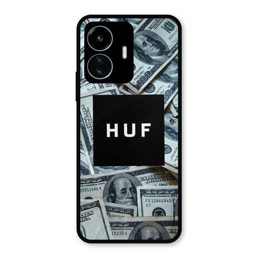 Money Life Metal Back Case for vivo iQOO Z6 Lite 5G