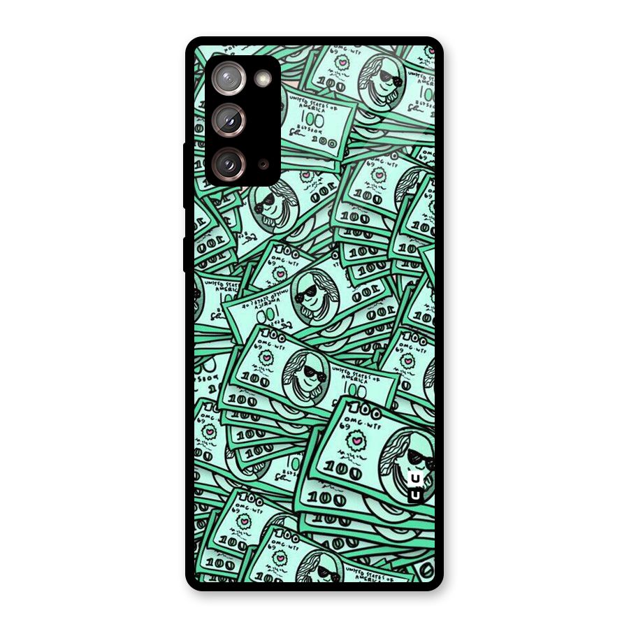 Money Swag Glass Back Case for Galaxy Note 20