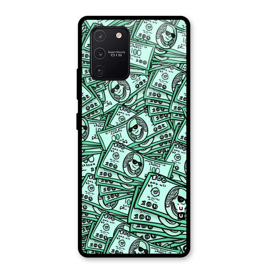 Money Swag Glass Back Case for Galaxy S10 Lite