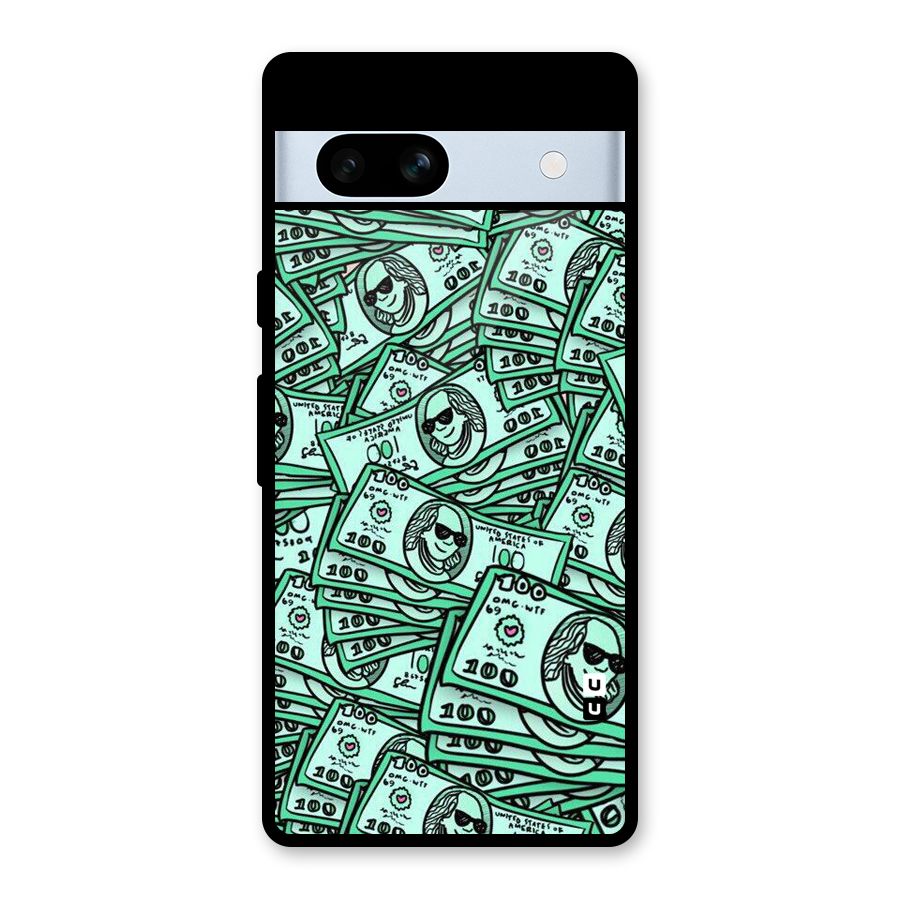Money Swag Glass Back Case for Google Pixel 7a