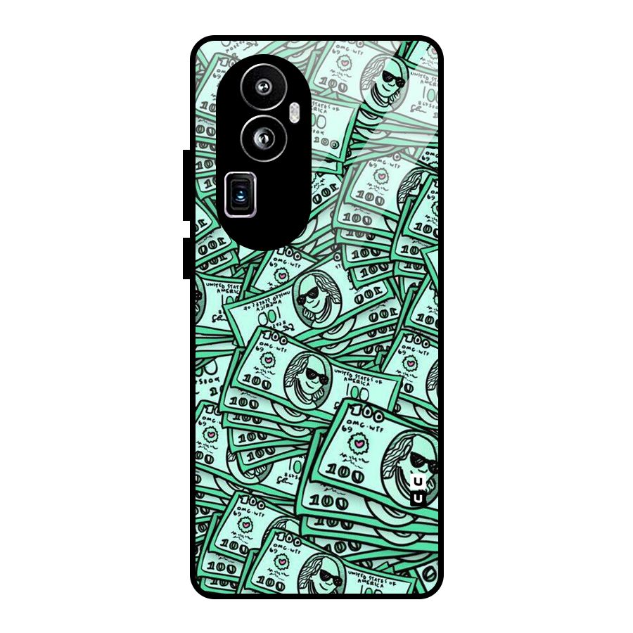 Money Swag Glass Back Case for Oppo Reno10 Pro Plus