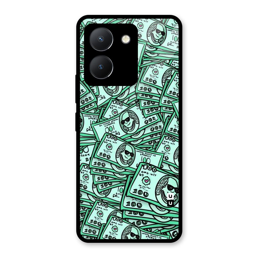 Money Swag Glass Back Case for Vivo Y36