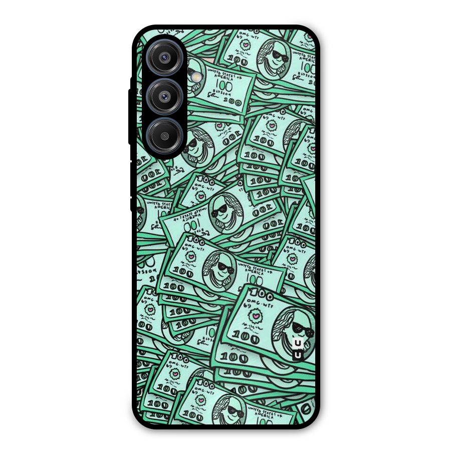 Money Swag Metal Back Case for Galaxy A16 5G