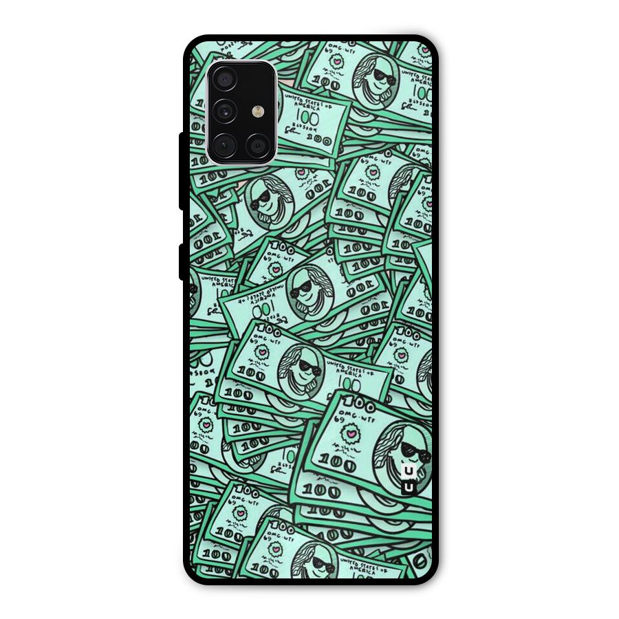 Money Swag Metal Back Case for Galaxy A51