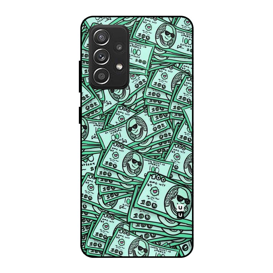 Money Swag Metal Back Case for Galaxy A52