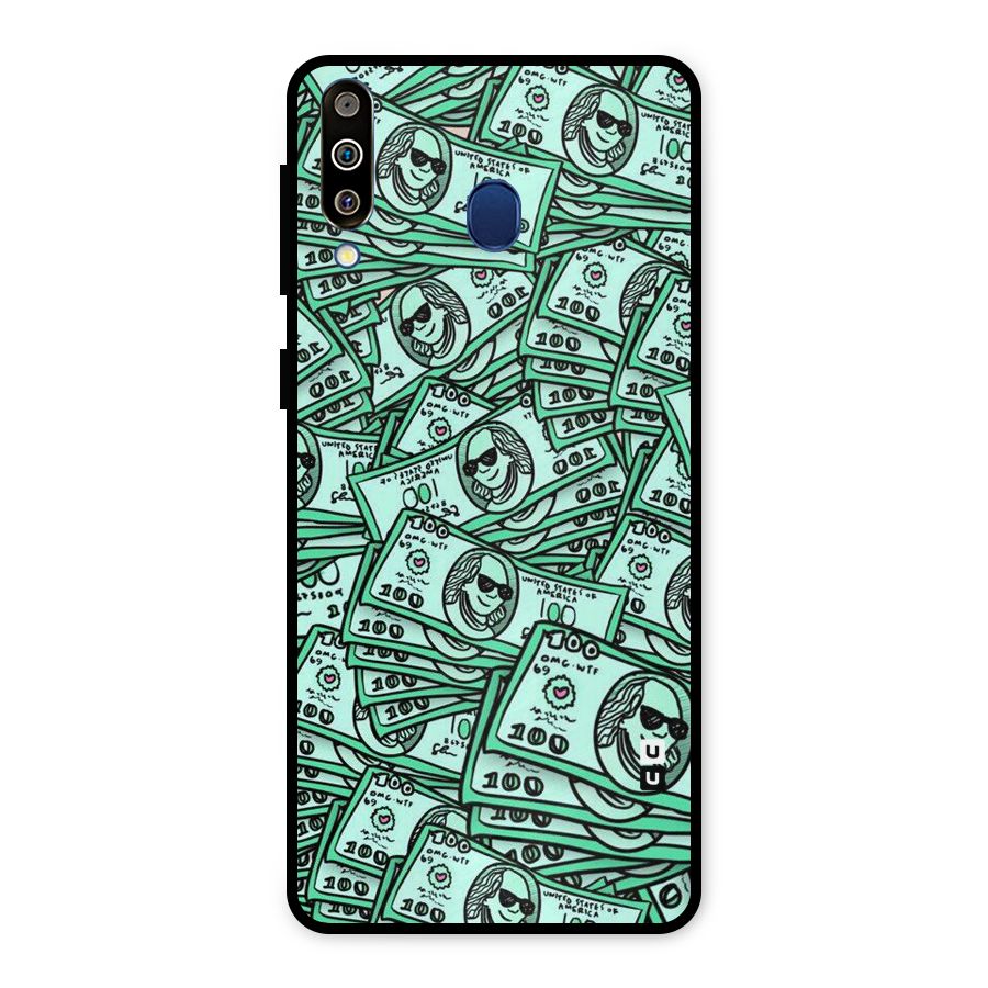 Money Swag Metal Back Case for Galaxy M30