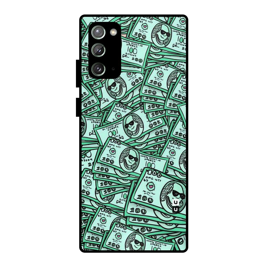 Money Swag Metal Back Case for Galaxy Note 20