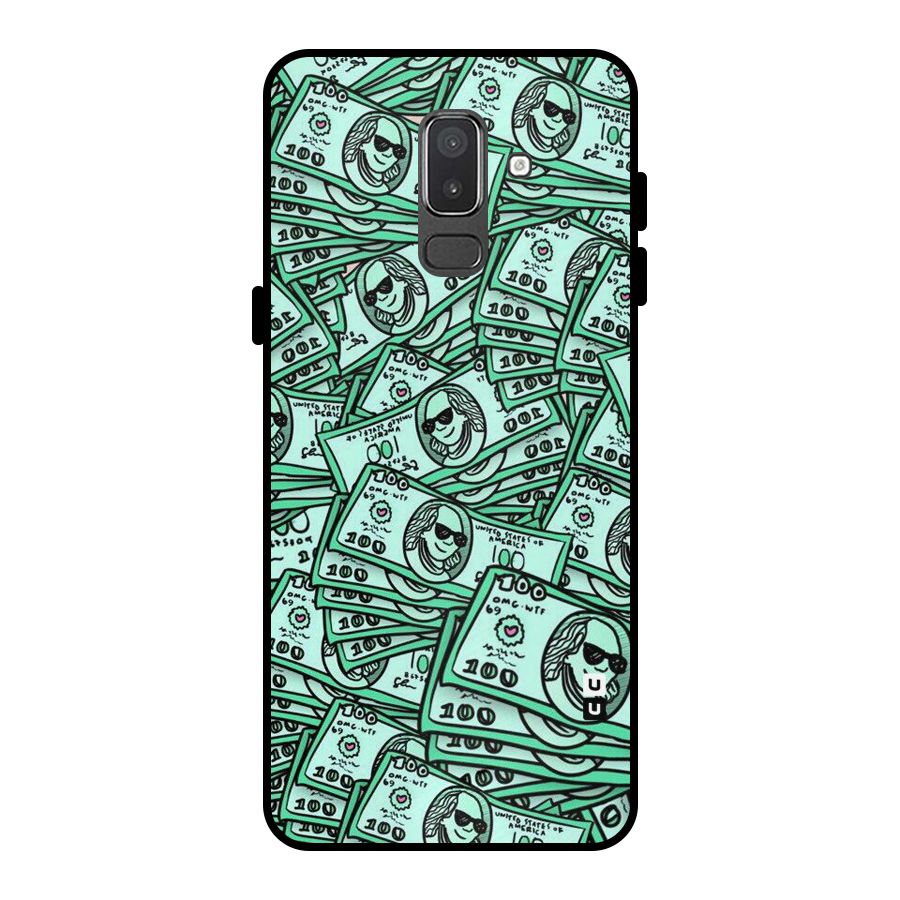 Money Swag Metal Back Case for Galaxy On8 (2018)