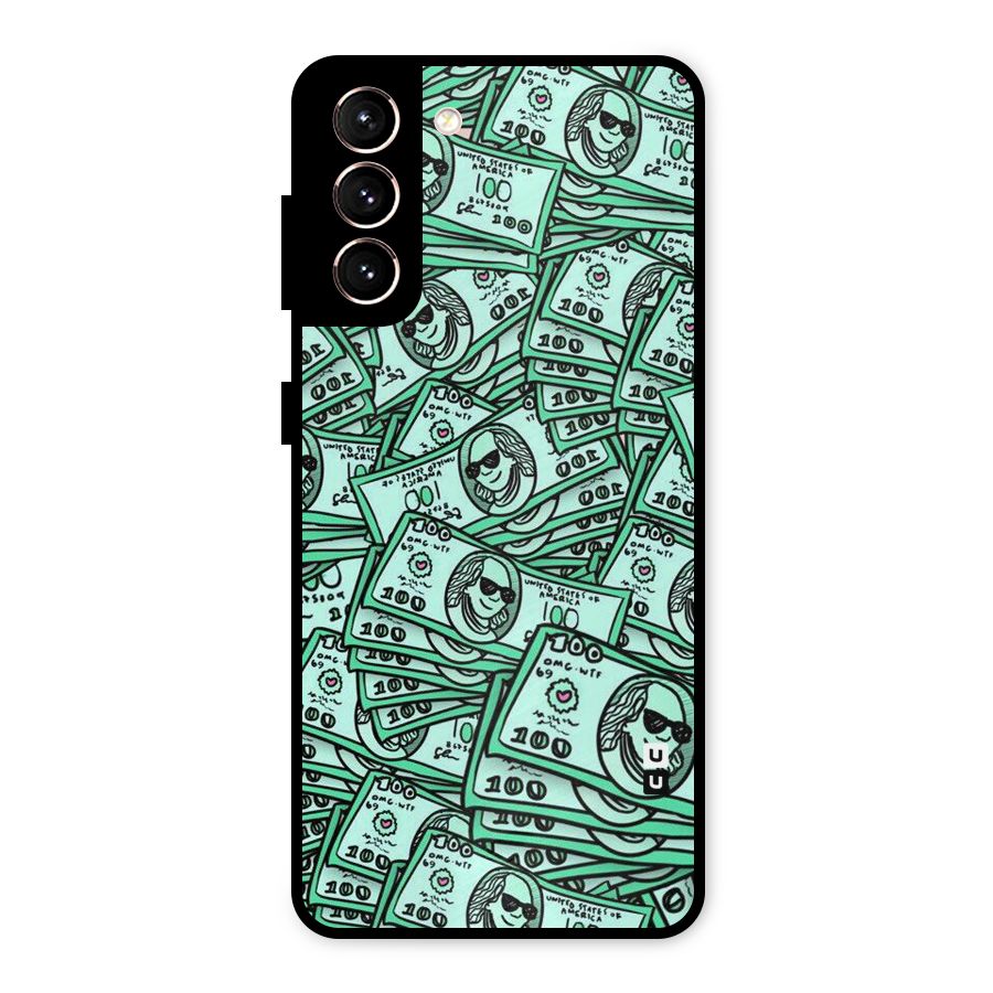 Money Swag Metal Back Case for Galaxy S21 5G