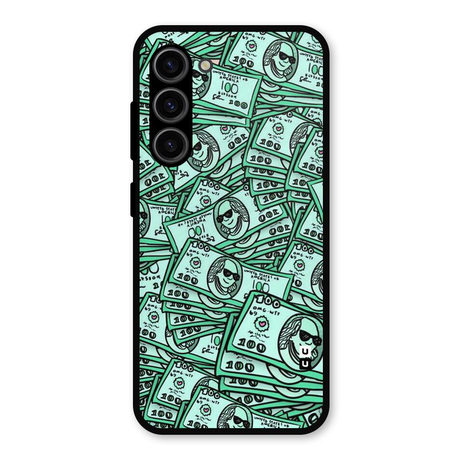 Money Swag Metal Back Case for Galaxy S23