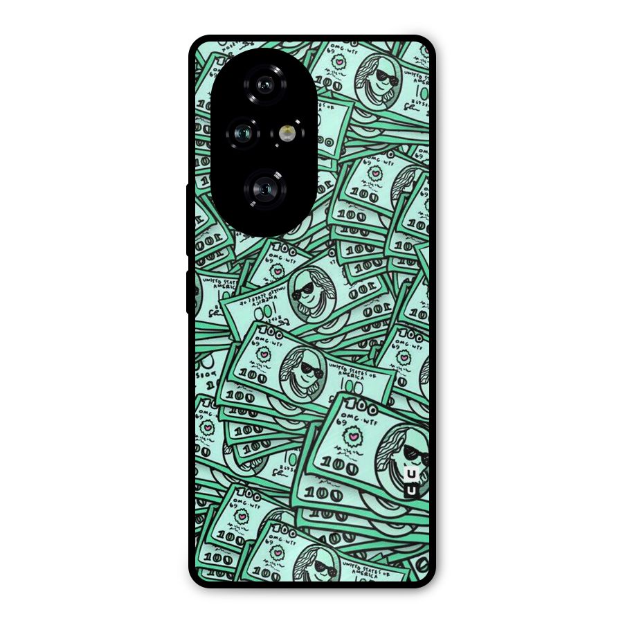 Money Swag Metal Back Case for Honor 200 Pro