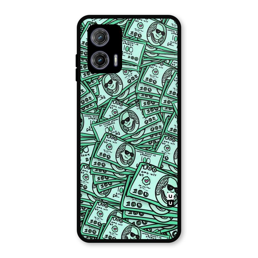 Money Swag Metal Back Case for Moto G73