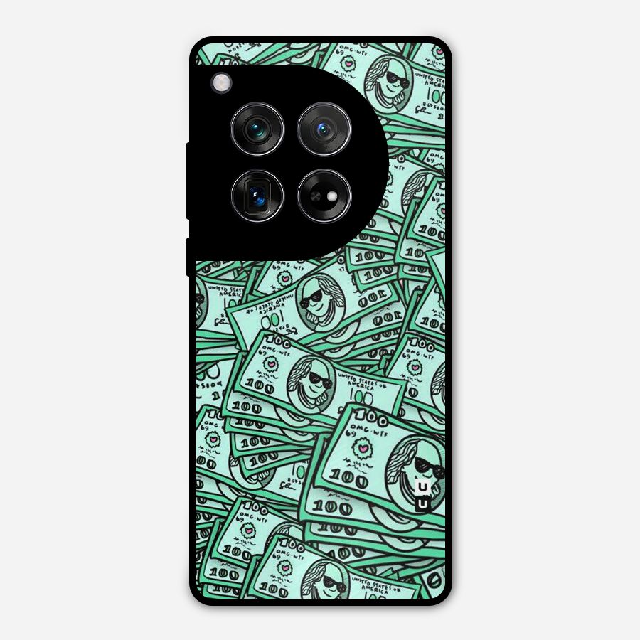 Money Swag Metal Back Case for OnePlus 12