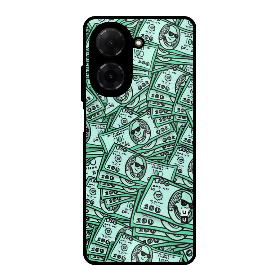 Money Swag Metal Back Case for Poco C71