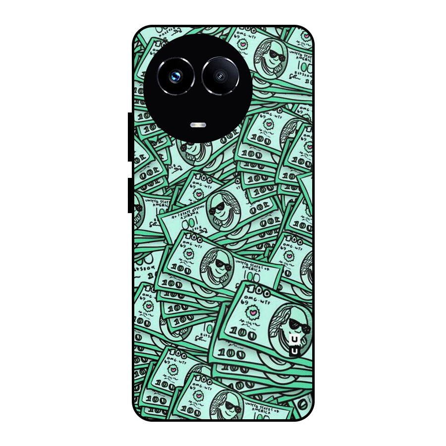 Money Swag Metal Back Case for Realme 11 5G