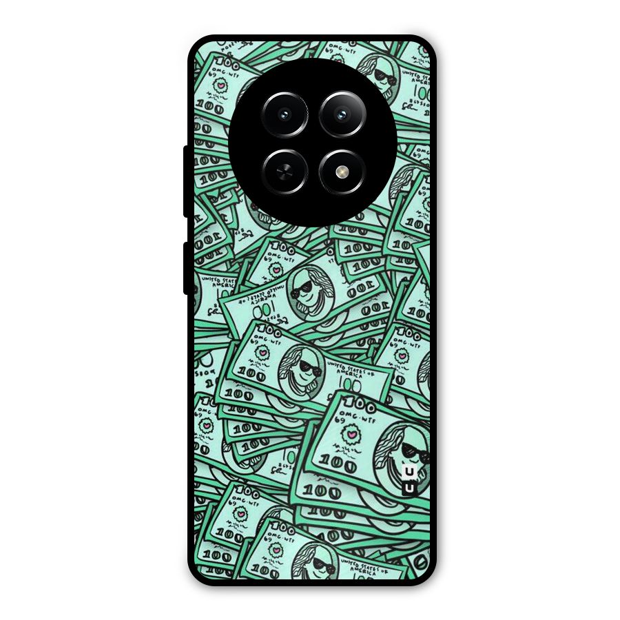 Money Swag Metal Back Case for Realme 13