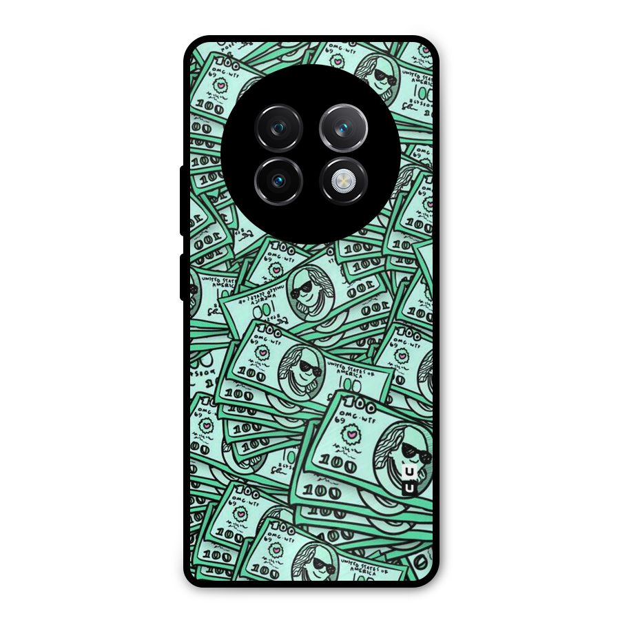 Money Swag Metal Back Case for Realme 13 Plus