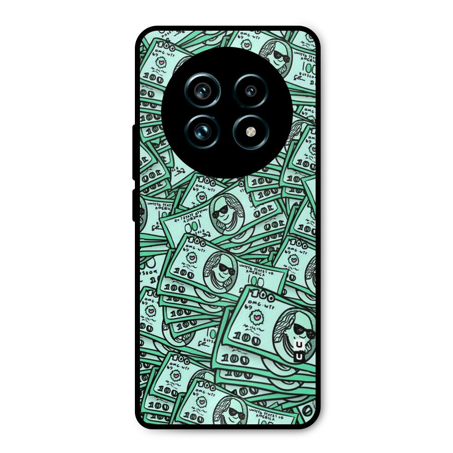 Money Swag Metal Back Case for Realme 13 Pro Plus