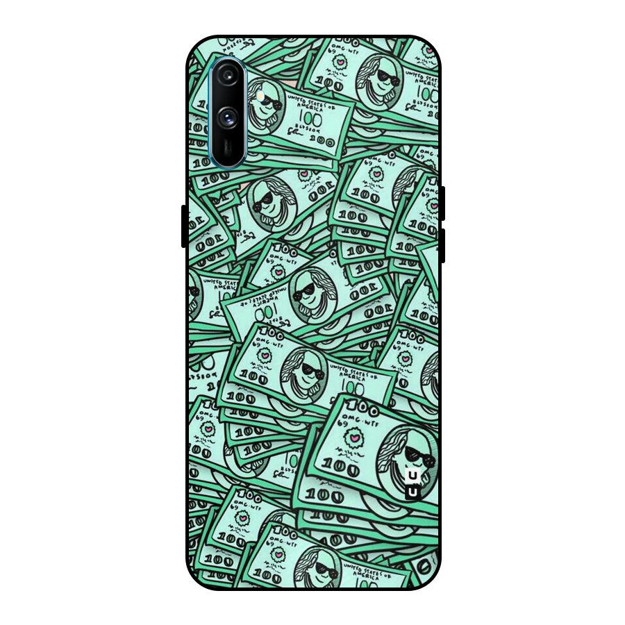 Money Swag Metal Back Case for Realme C3