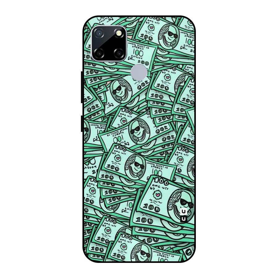 Money Swag Metal Back Case for Realme Narzo 20