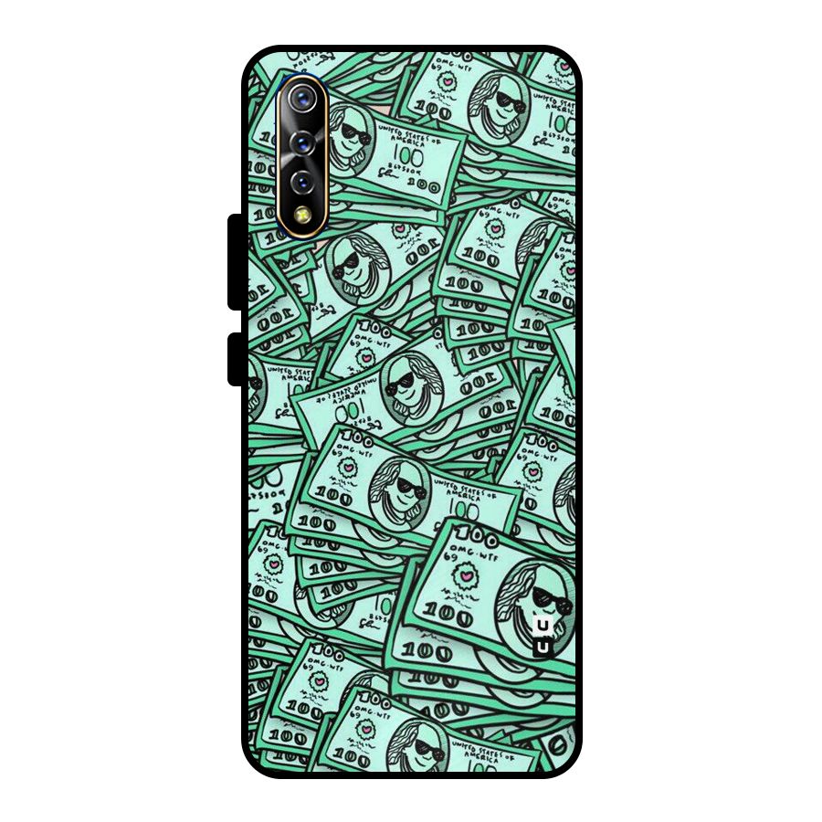 Money Swag Metal Back Case for Vivo S1
