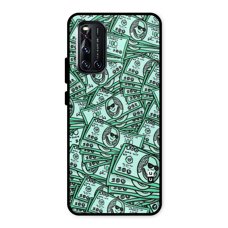 Money Swag Metal Back Case for Vivo V19