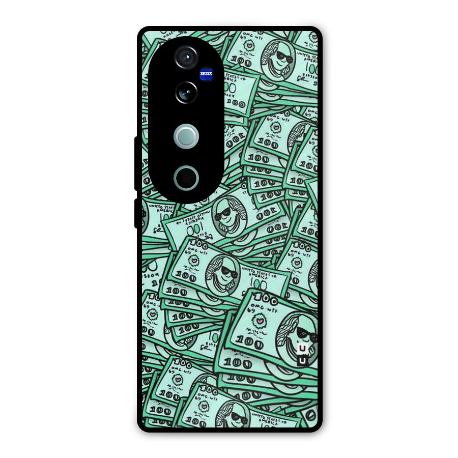 Money Swag Metal Back Case for Vivo V40