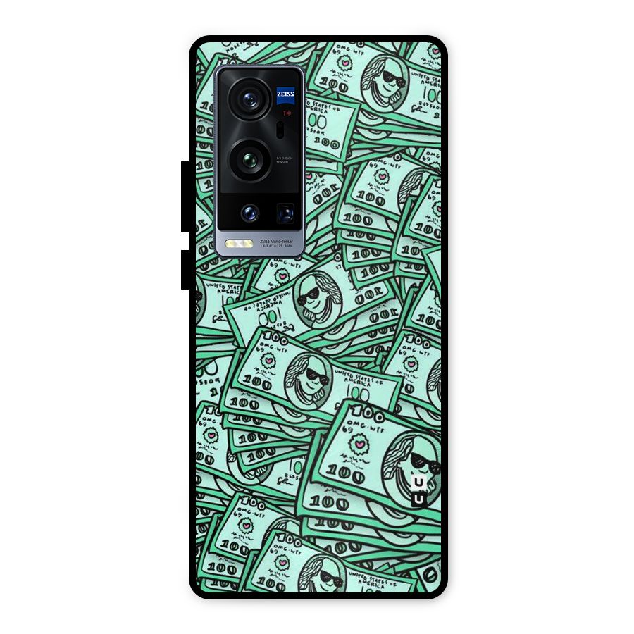 Money Swag Metal Back Case for Vivo X60 Pro Plus
