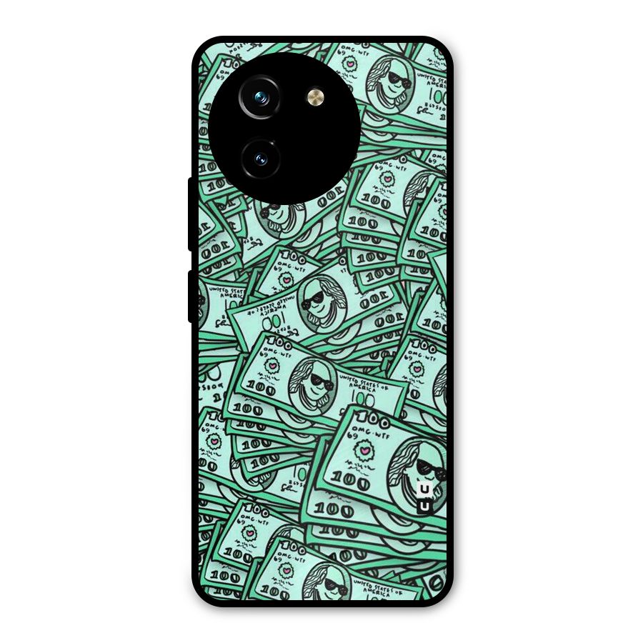 Money Swag Metal Back Case for Vivo Y200i