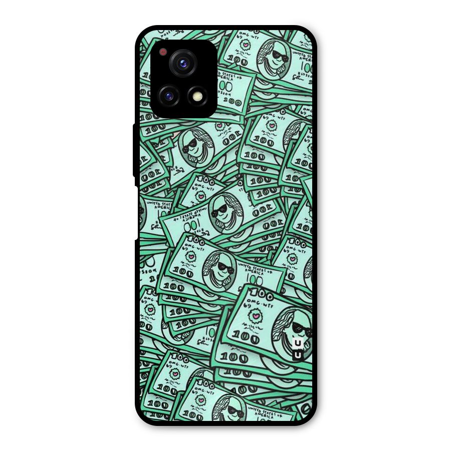 Money Swag Metal Back Case for Vivo Y72 5G