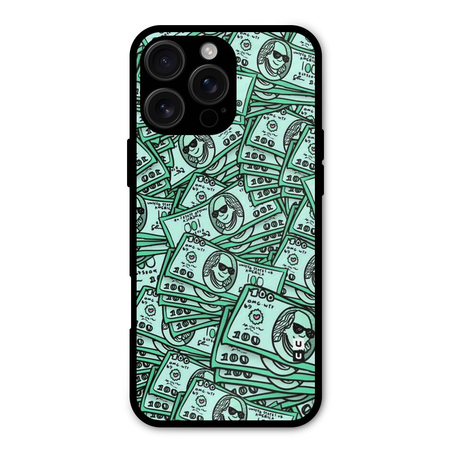 Money Swag Metal Back Case for iPhone 16 Pro Max