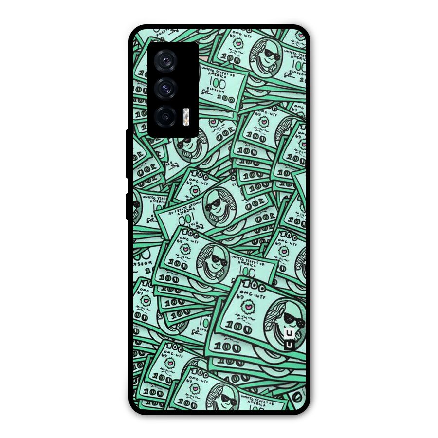 Money Swag Metal Back Case for iQOO 7 5G